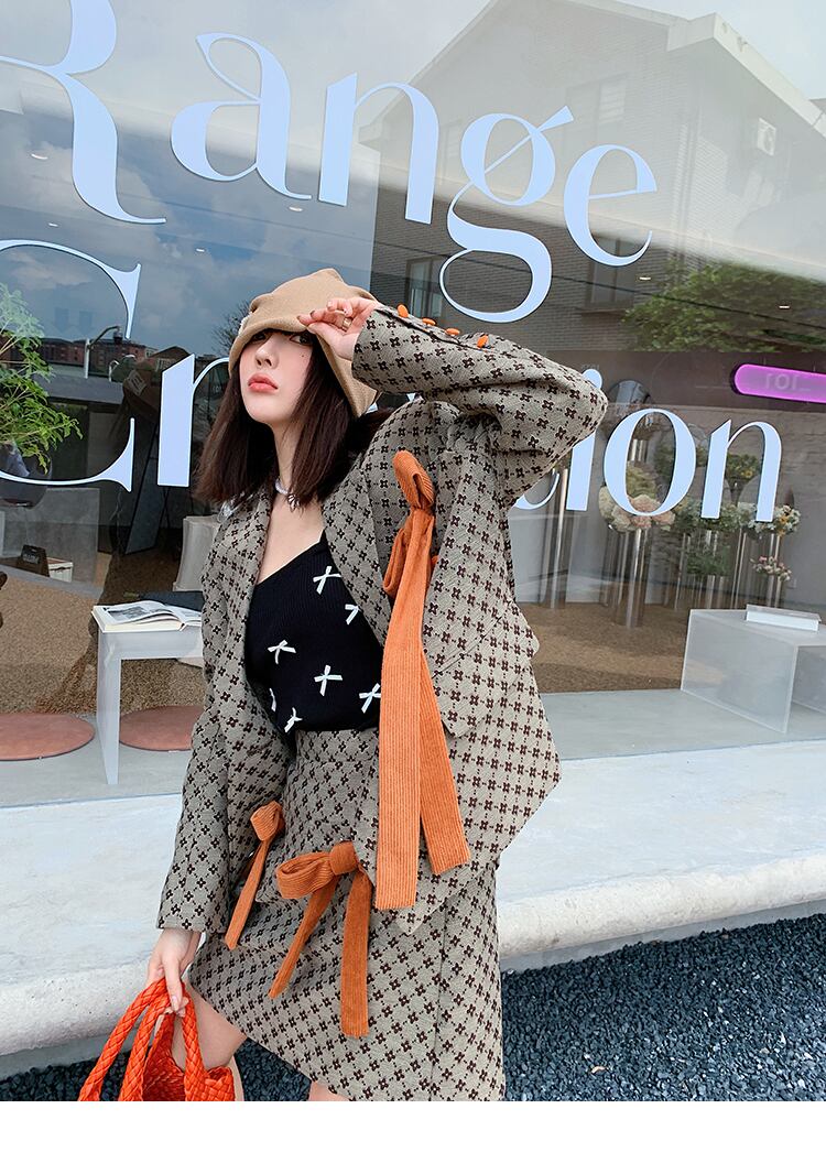 WEB限定 ジャガードロングリボンセットアップ savingssafari.com