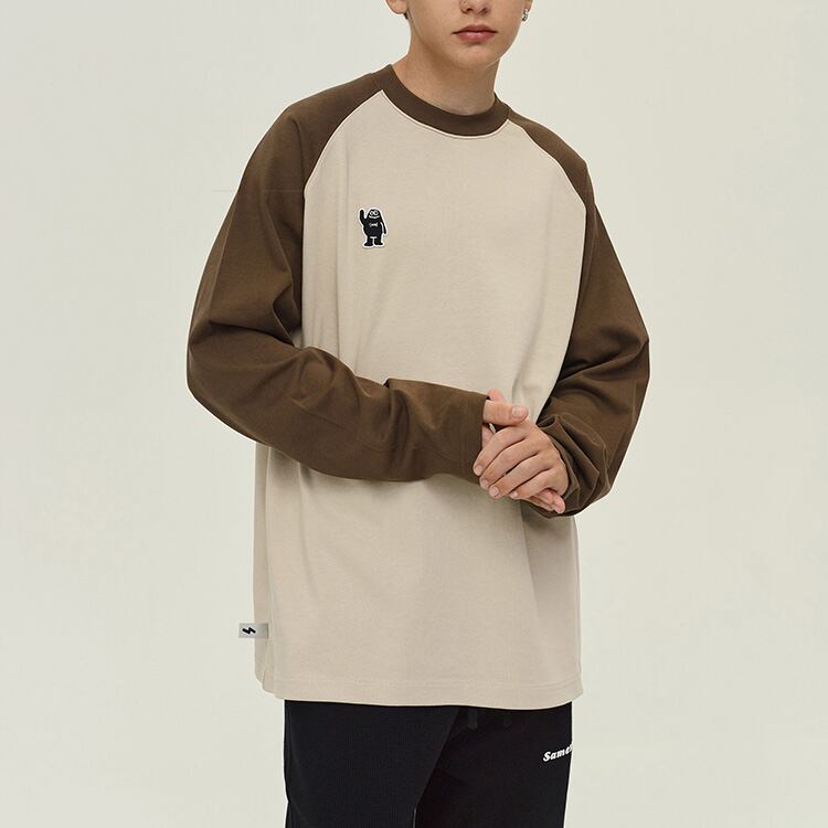 ★CONTRAST COLLAR RAGLAN T-SHIRT　　01147