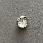【受注予約:7月中旬入荷予定】plump heart ring/silver