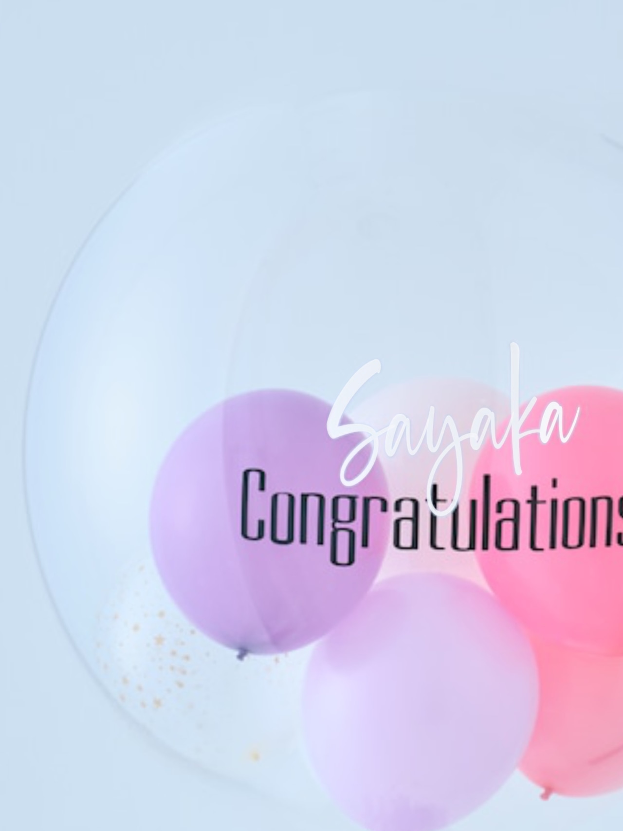 BUBBLE BALLOON sizeL ピンク