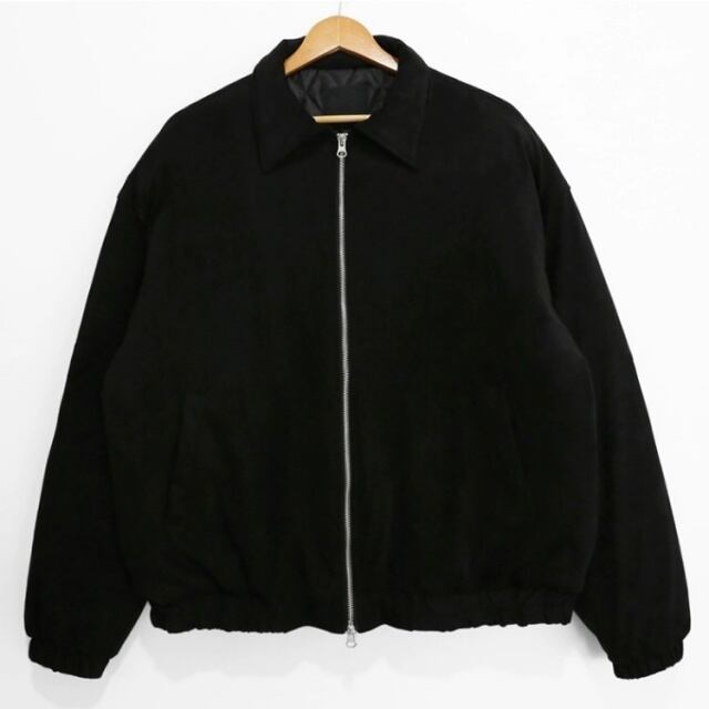 ブラックジャケット メンズ シンプルM 予約販売】ジャケット メンズ アウター ジップアップ ブラック