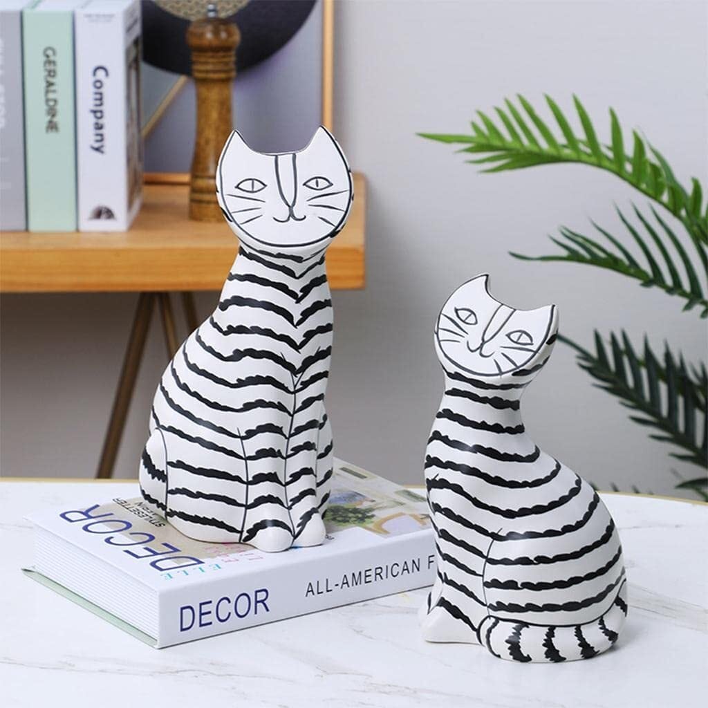 ヨーロッパ風 猫のアートオブジェ | Russel 海外インテリアセレクト