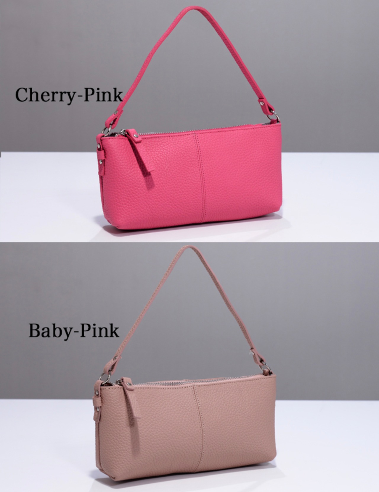 【新作5％OFF・3日間】牛革100%・Multi Mini Bag_16colors