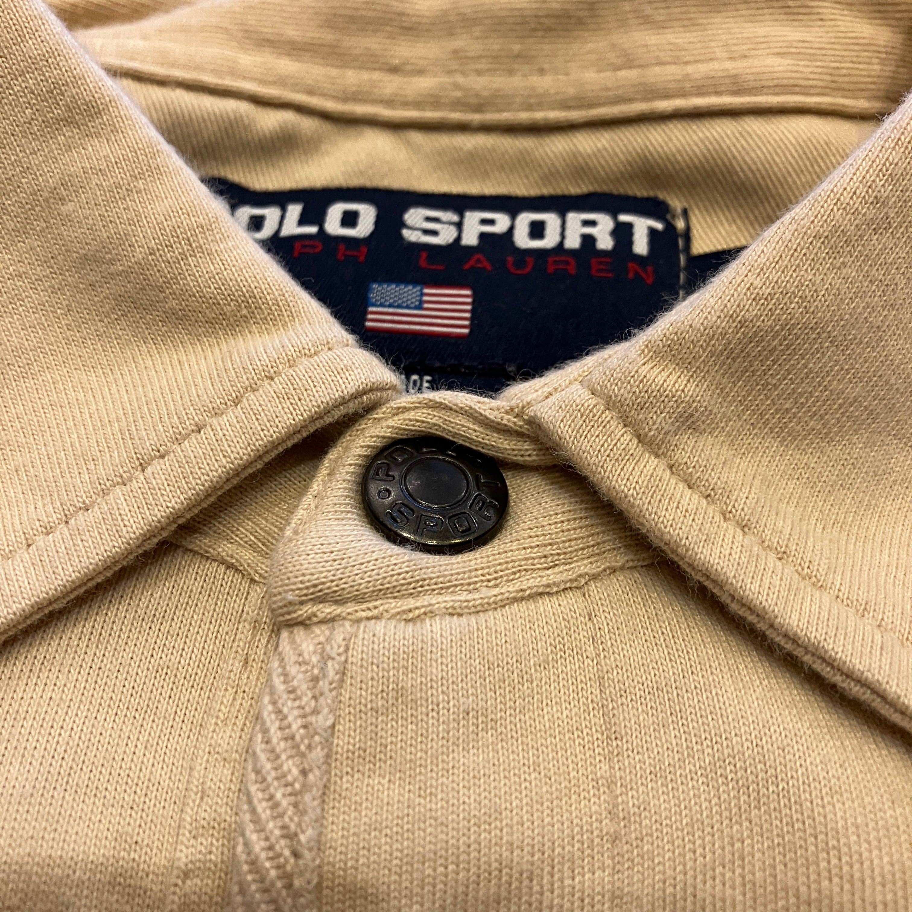 POLO SPORT HALF SNAP WORK SHIRT 1990'S OLD | safarionline