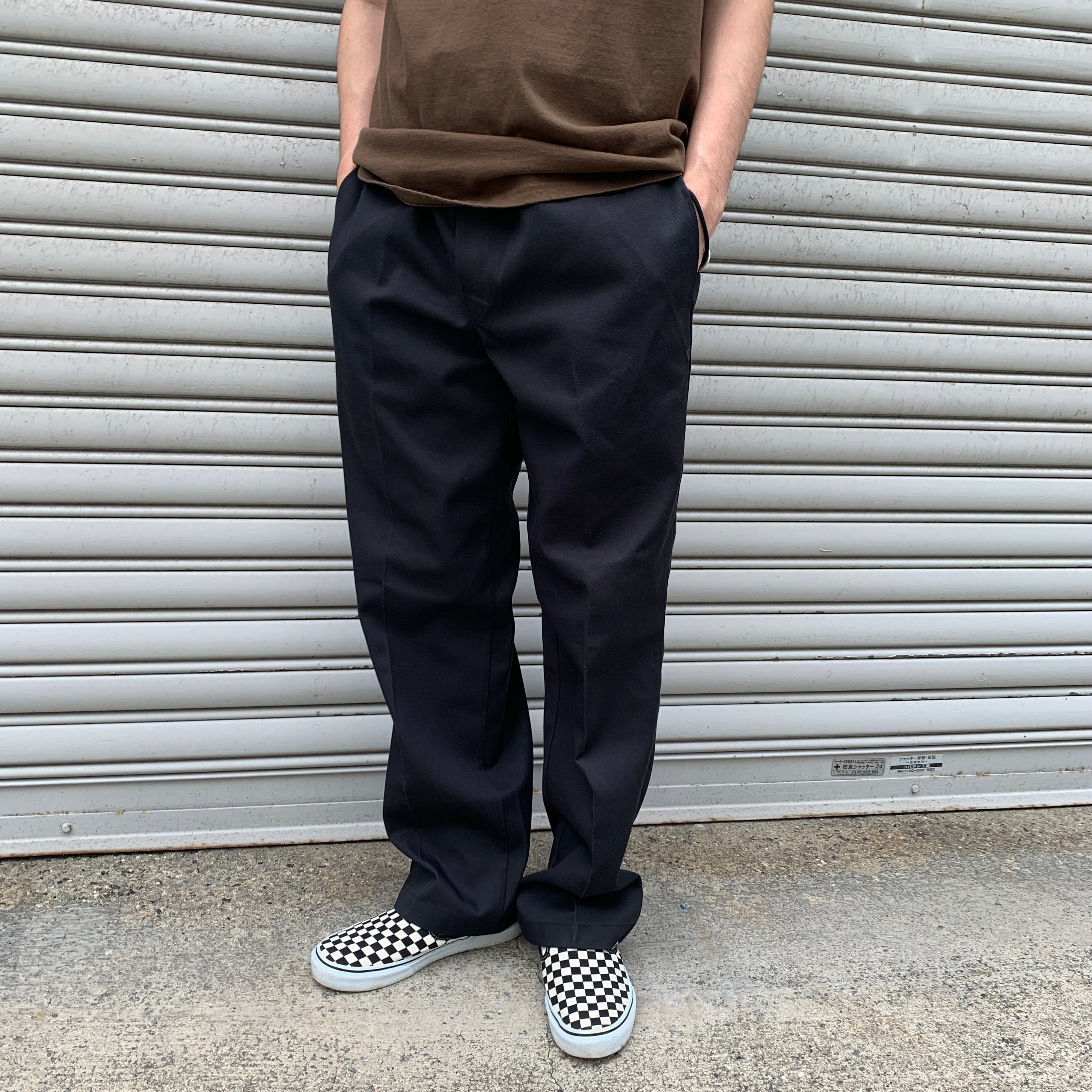 RalphLauren タグ付き未使用品 タック入りチノパン 黒 W34L30 | 古着屋 Uan