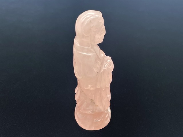 観音様（ローズクォーツ）