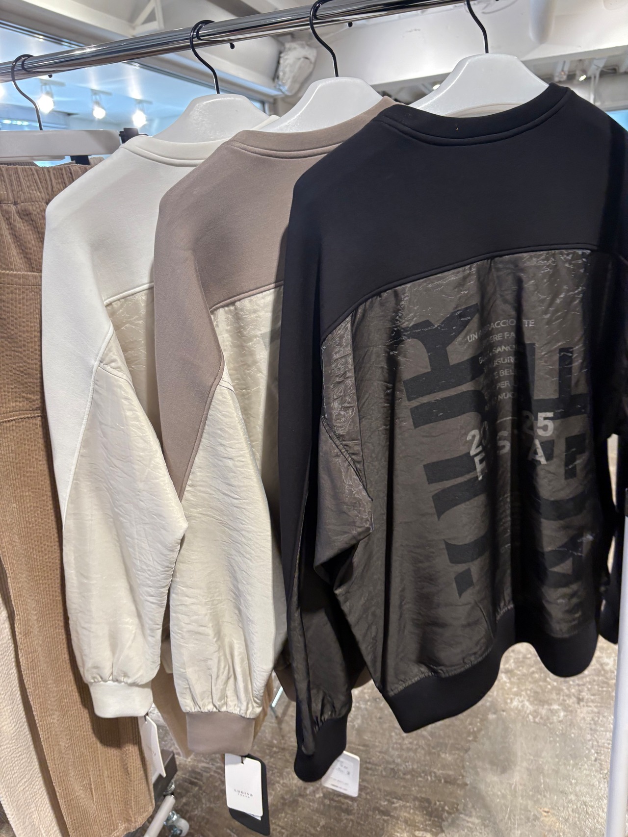 LUGIVA バックオーガンジートレーナー　302540