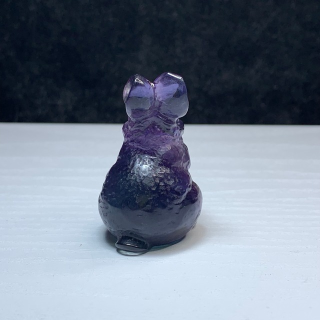 送料込み☆22.フローライトうさぎ・インテリア