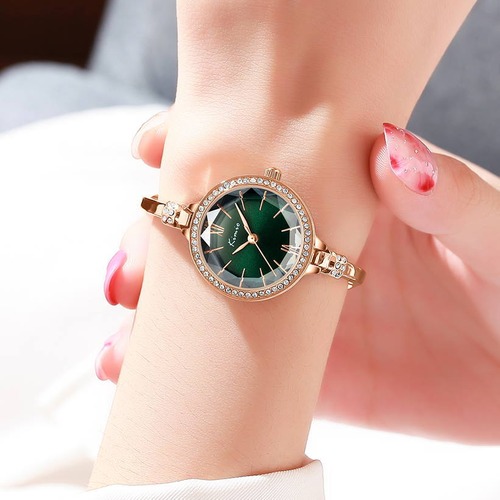 Kimio AF-6416(Green) 腕時計　レディース