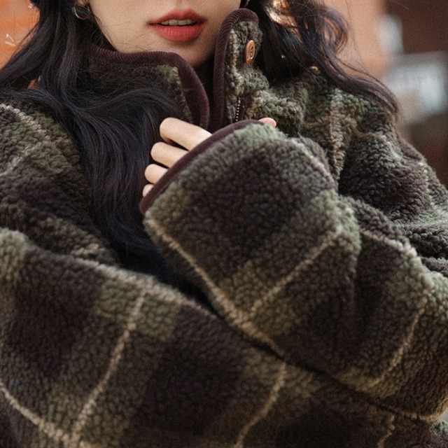 check boa jacket　J00364