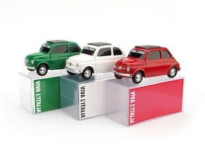 1/43 FIAT 500 BANDIERA ITALIANA