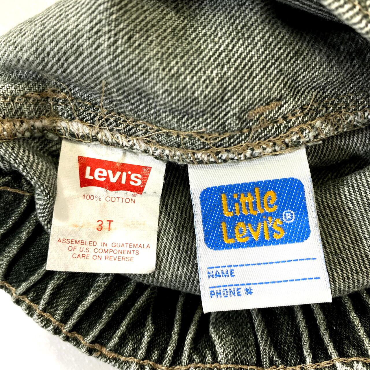 kids】90年代 Little Levi's リトルリーバイス デニムパンツ キッズ 3