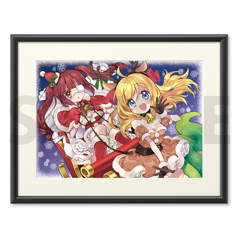邪神ちゃんドロップキック」複製原画（キャラファイングラフ
