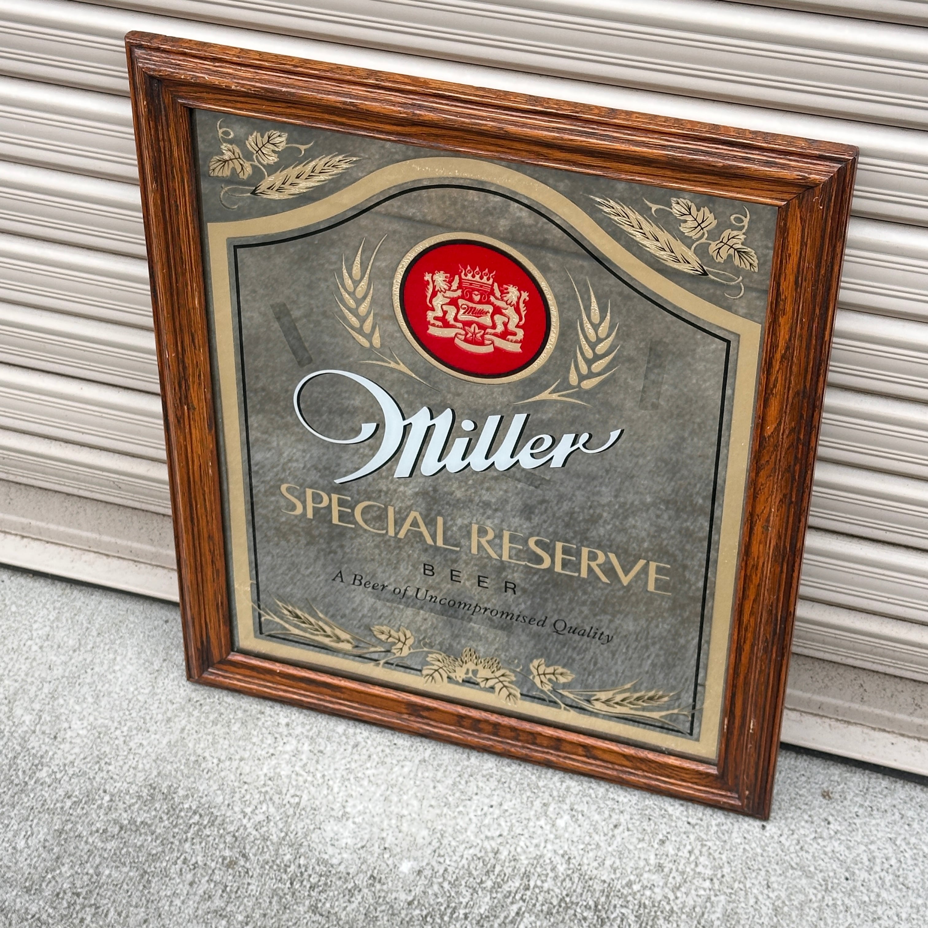 Miller Special Draft Beer パブミラー インテリア小物 Miller Special Draft Beer パブミラー