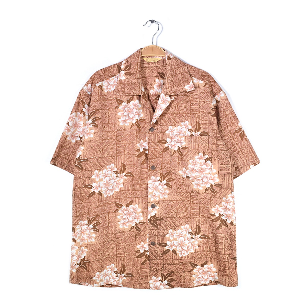 50s ALII LOLE ココナッツボタン ヴィンテージアロハシャツ 開襟 