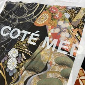 【tshirts211】M size KIMONO & print T-SHIRTS white