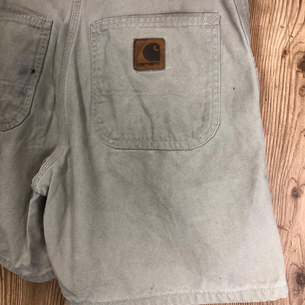 90s USA製 VINTAGE Carhartt ダック地 コットン ワークショーツ メンズ 