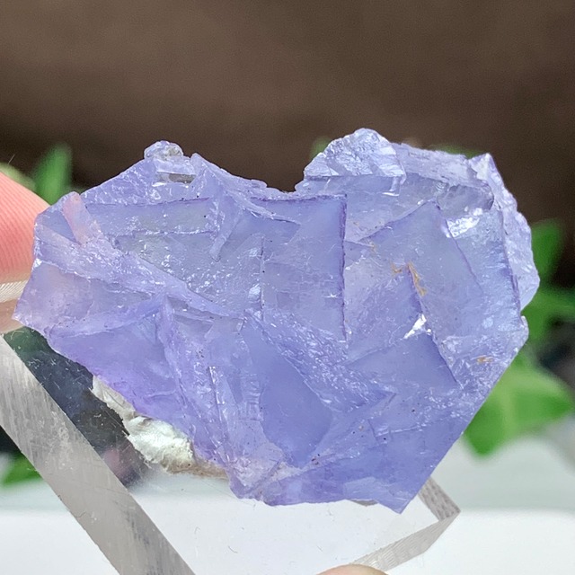 10.幻想的な色合い☆ヤオガンシャン産・ブルーフローライト原石