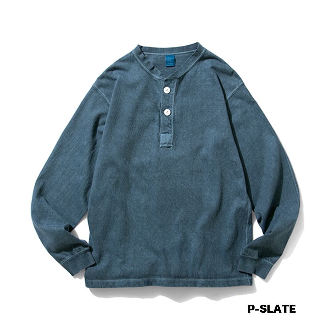 Good On / グッドオン】HEAVY JERSEY L/S HENLEY TEE / ヘビー