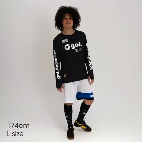 gol. / 長袖プラシャツベーシック(ブラック)