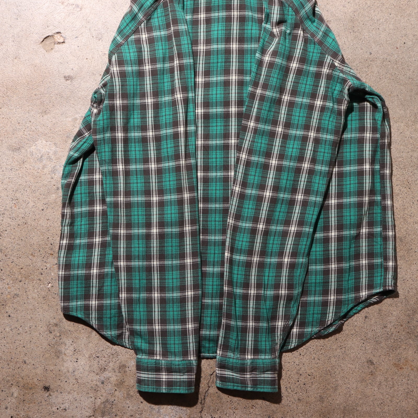 美品 L Polo Country ポロカントリー ネルシャツ チェック 緑 | ENCOUNT