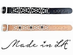 ディティーエルエー スカイ ブラック (20mm):MADE in LA メイド イン エルエー レザー ブレスレット