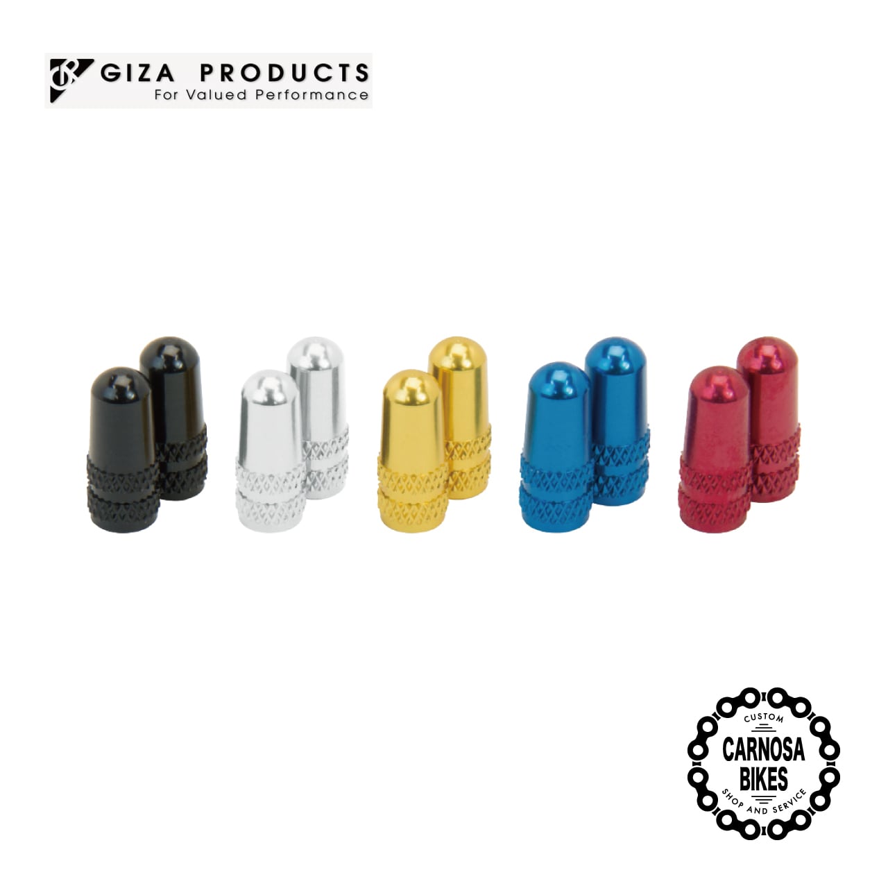 Giza Products】Valve Cap [バルブキャップ] サッカーボール