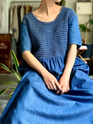 80’s−old “denim one piece” “Bobbie Brooks”