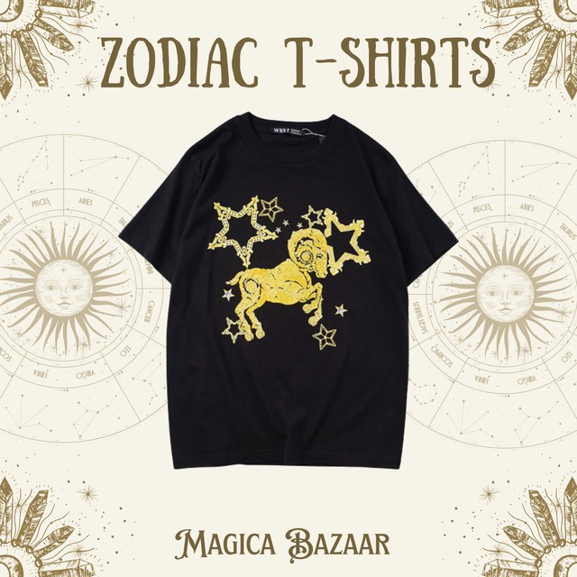 ZODIAC T-Shirts 星座Tシャツ 単品（No,）