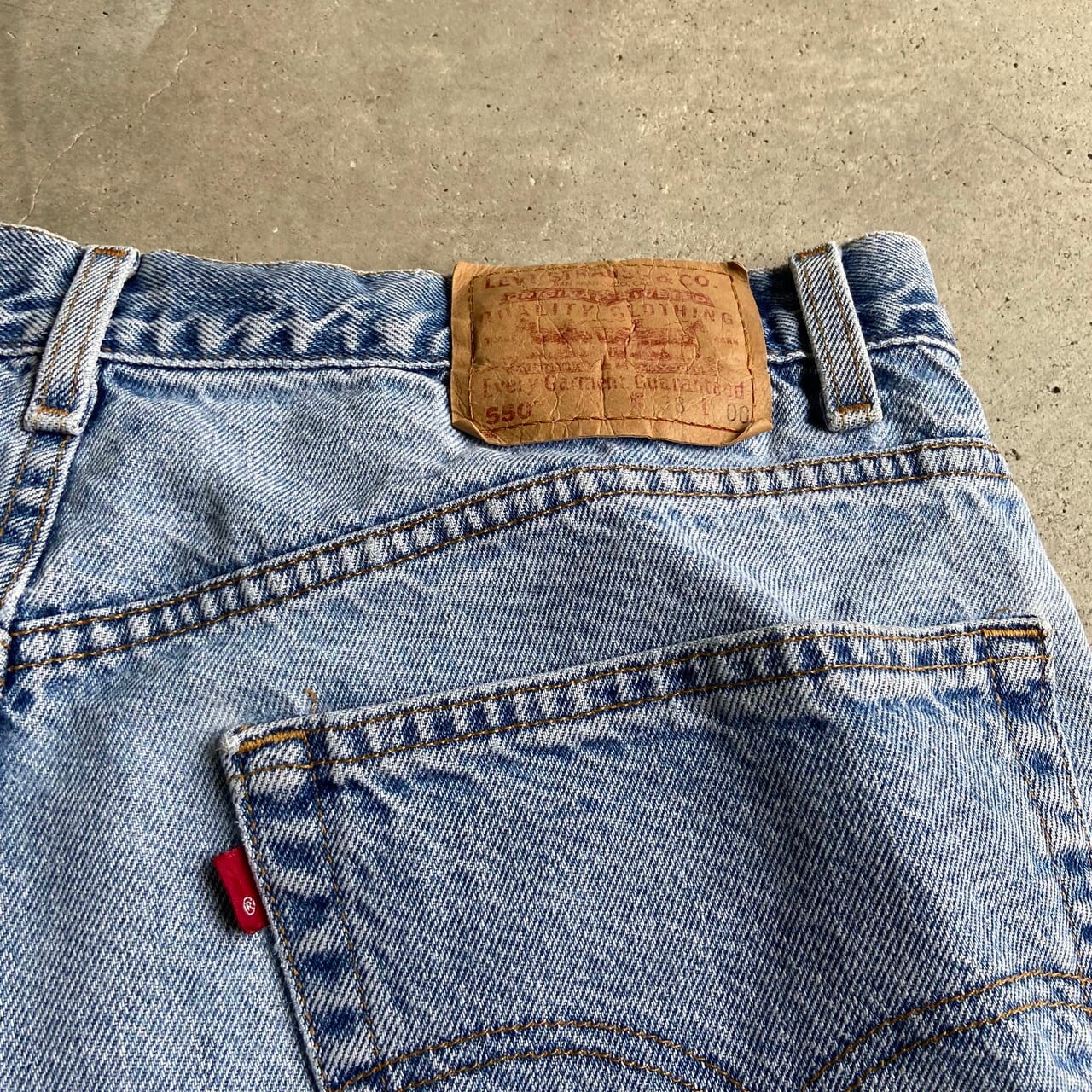 00年代 メキシコ製 Levi's リーバイス 550 RELAXED FIT ワイド バギー