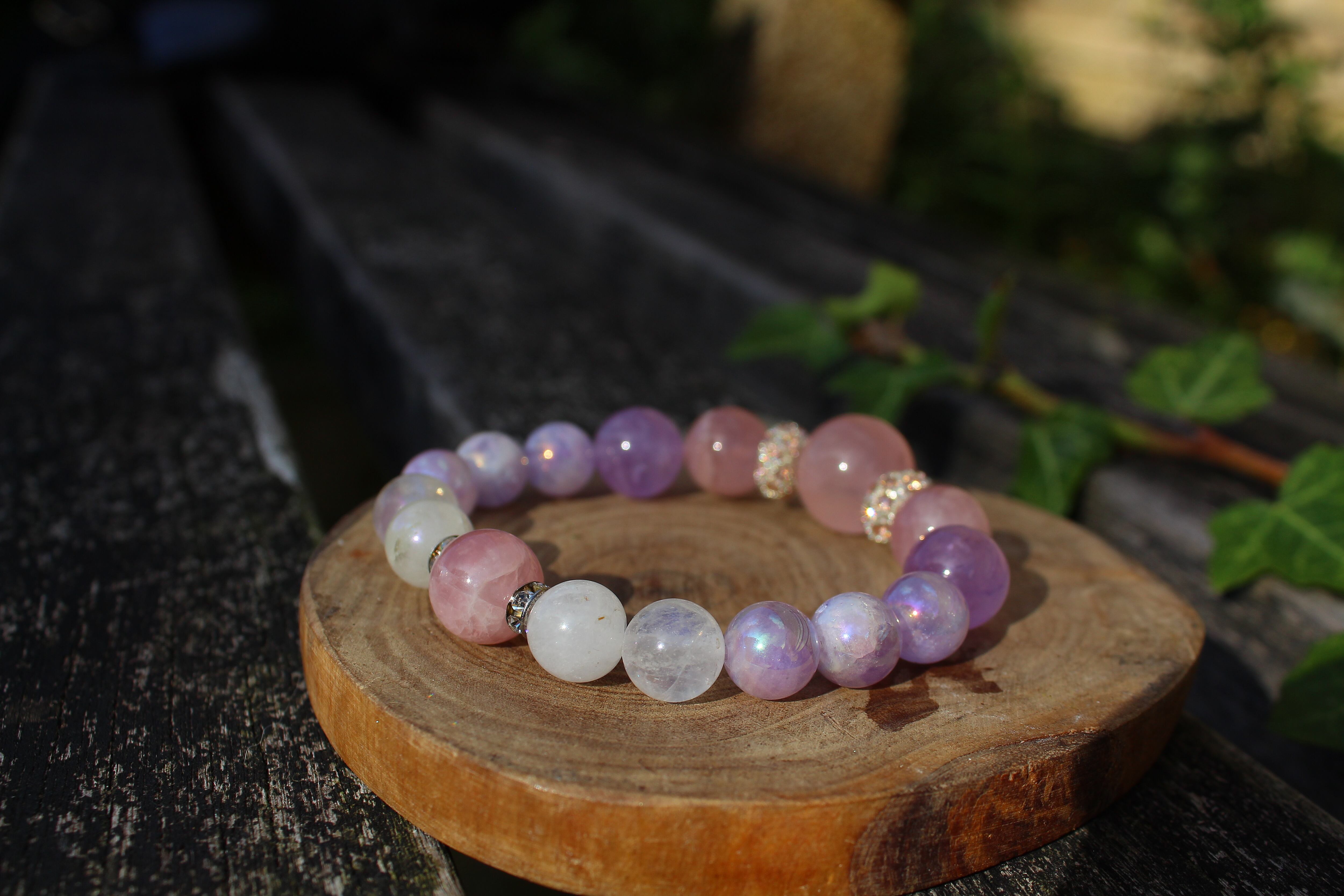 レインボーチタニウムオーラ レインボーチタニウムオーラ Titanium Aura Quartz - Craftstones