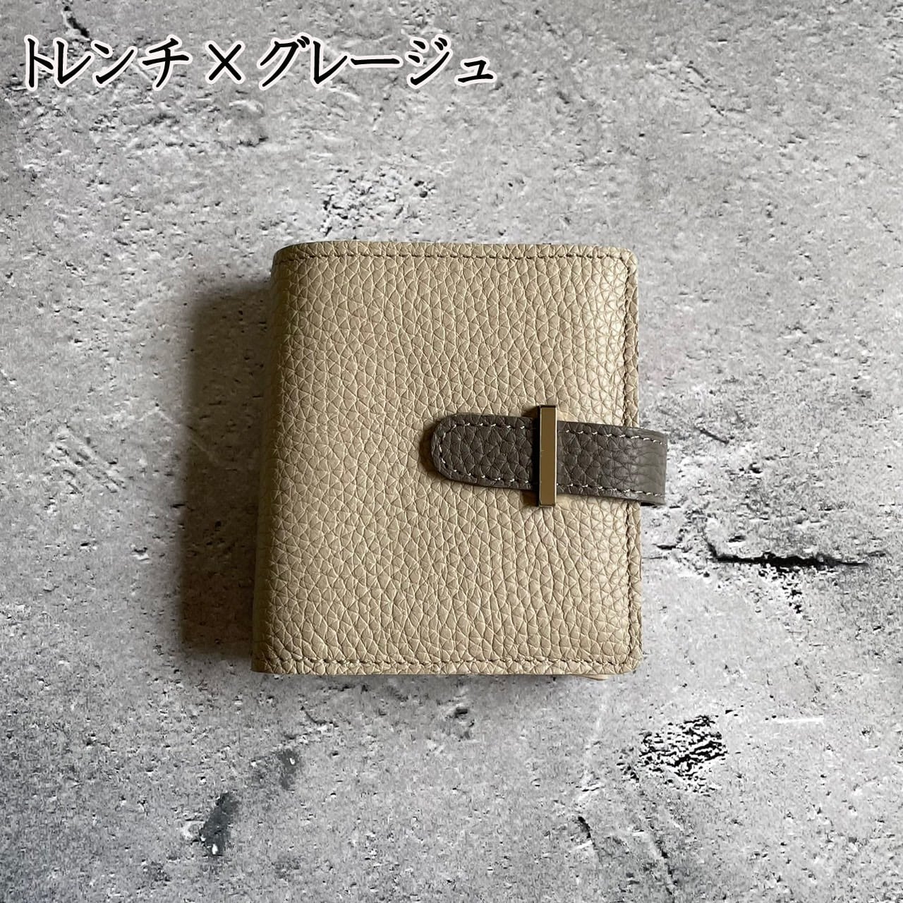 受注生産】ベルト付き二つ折り財布 プリモ ユニセックス | 革 受注生産】ベルト付き二つ折り財布 プリモ ユニセックス | 革