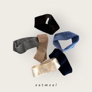 [oatmeal] Towel Hair Band / [오트밀] 타올헤어밴드