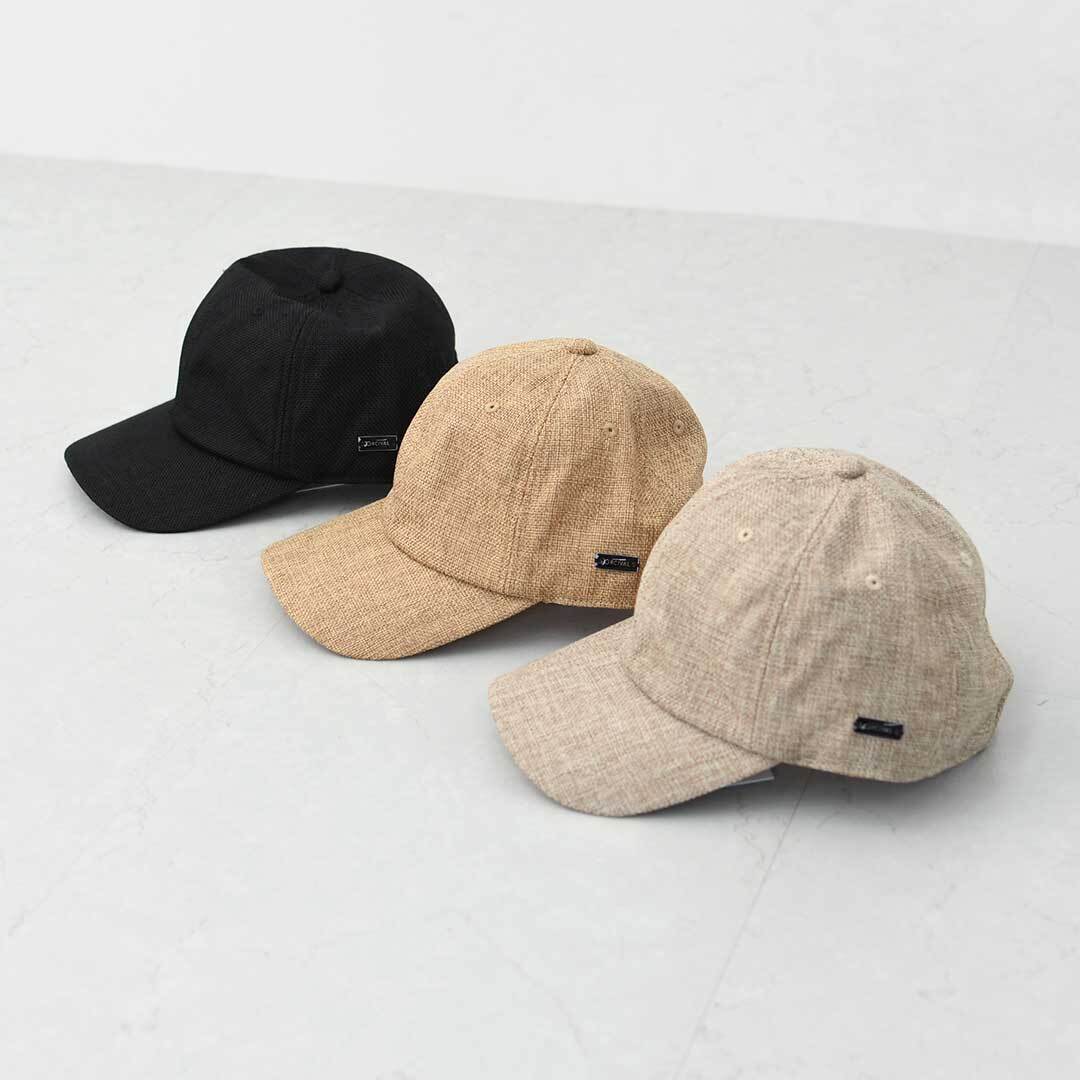 ORCIVAL [オーチバル・オーシバル] RAFFIA LIKE NATURAL 6PANEL CAP