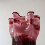 パープルマーブルの花瓶