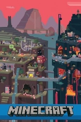 マインクラフト　店頭販促用ポスター　非売品 マインクラフト 販促ポスター - メルカリ