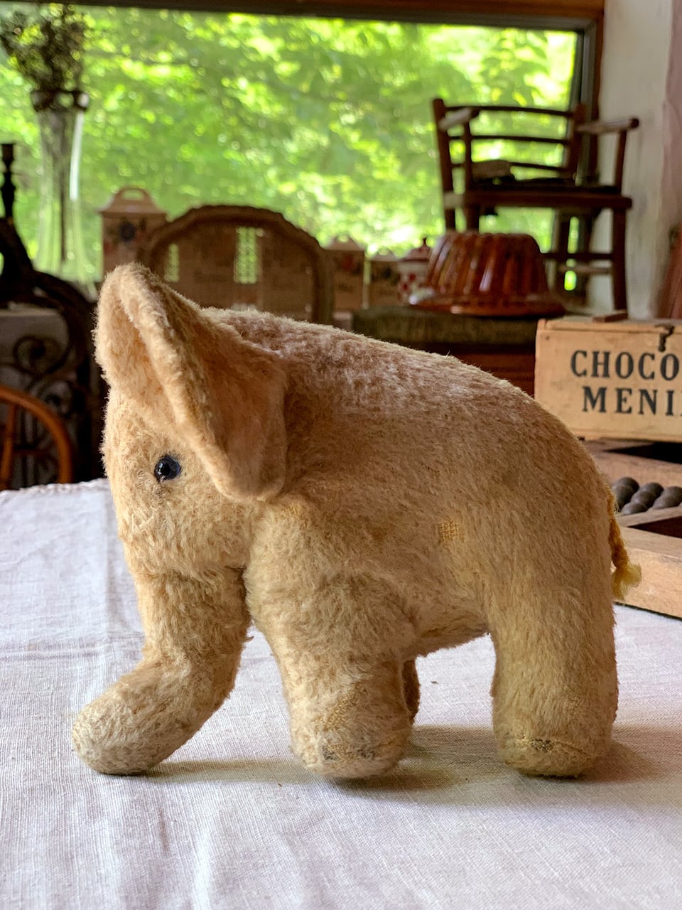 手乗り ゾウのぬいぐるみ | Brocante de La Cocotte （フランス
