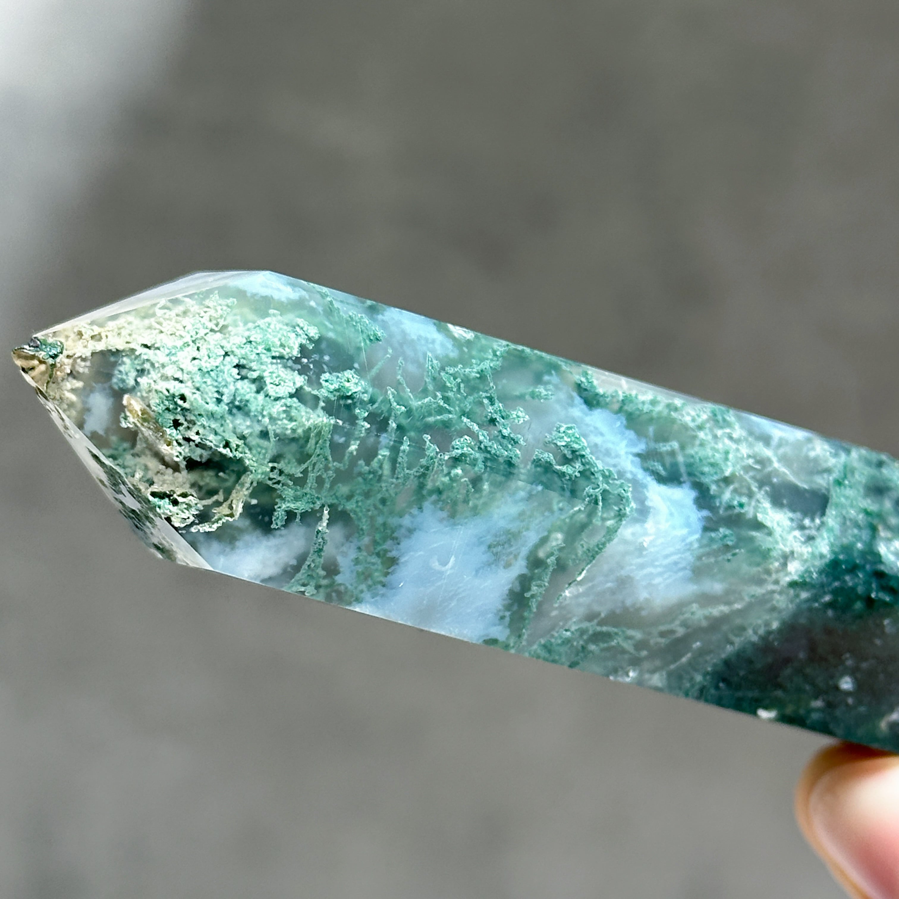 モスアゲート タワー84◇ Moss Agate ◇天然石・鉱物・パワーストーン