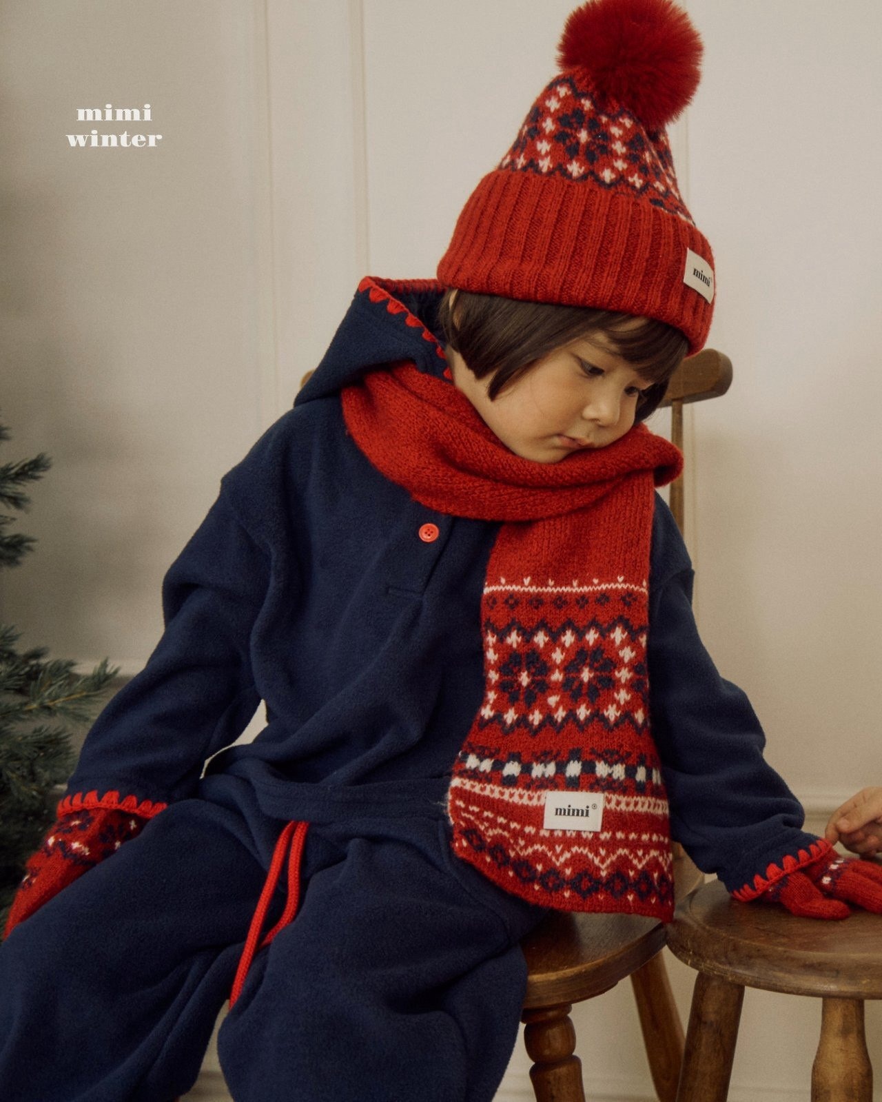 BYMIMI［取寄］jacquard mittens 26winter