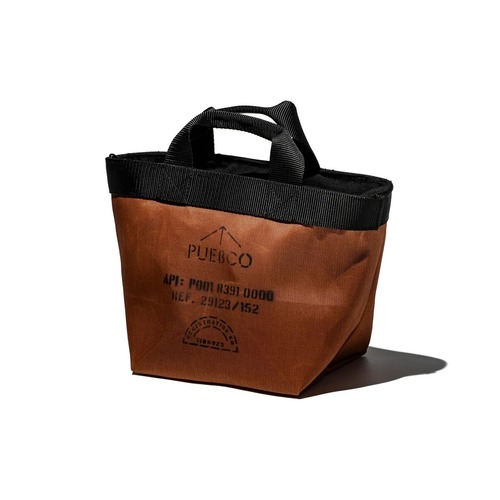PUEBCO 「FLEXIBLE CONTAINER FABRIC SMALL ZIP TOTE」