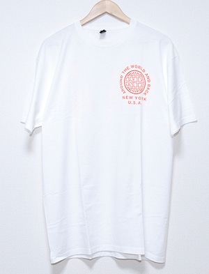 【STATE CHAMPS】Red Logo T-Shirts (White)