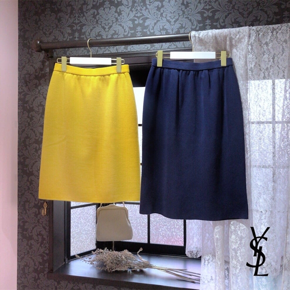 得価通販 Yves Saint Laurent ヴィンテージ YSL イヴサンローラン ニットスカート 日本製の通販 by Rhythm's  closet｜イヴサンローランならラクマ