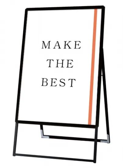 ポスターグリップスタンド看板 屋内用 B1片面ブラック