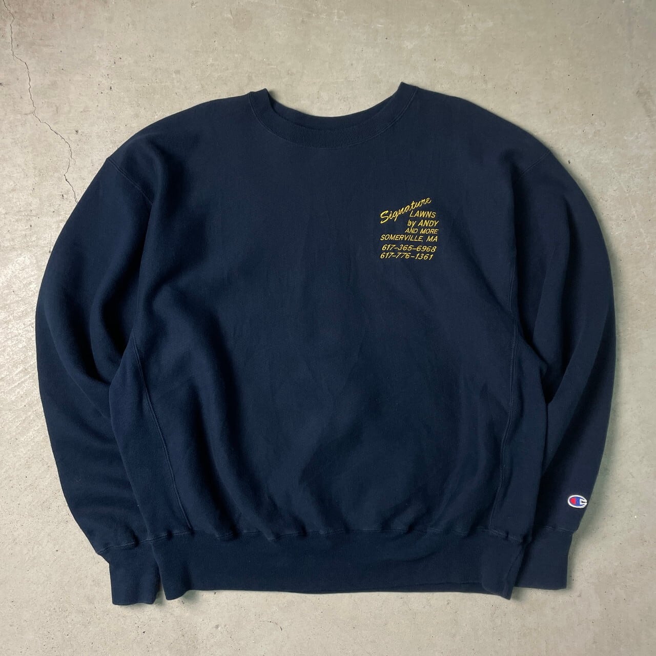 00年代 Champion チャンピオン スウェットシャツ プレミアムリバース 