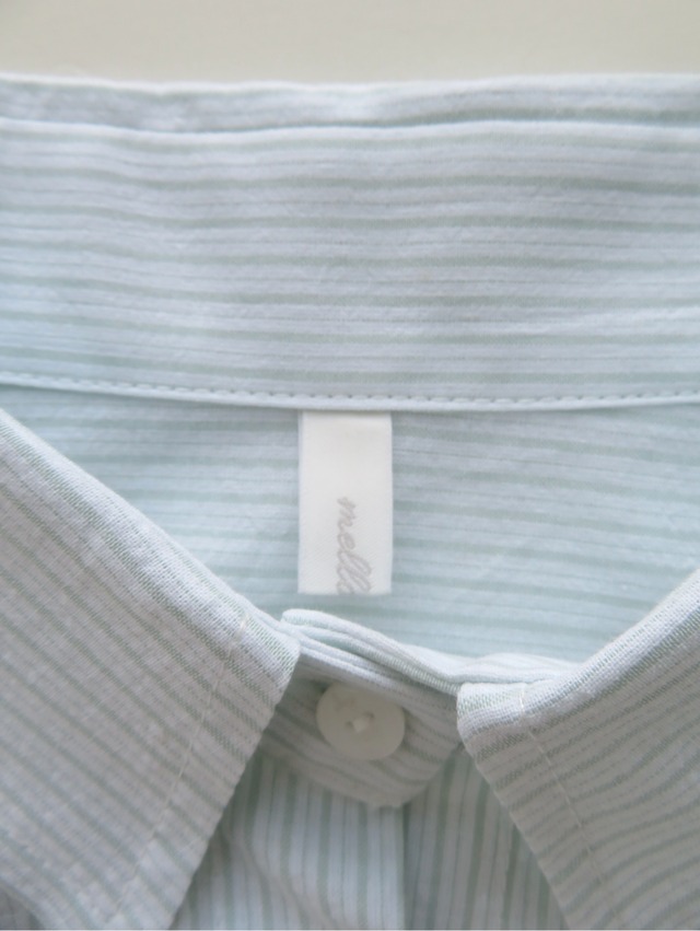 (即納) mellounge  / Code stripe shirts