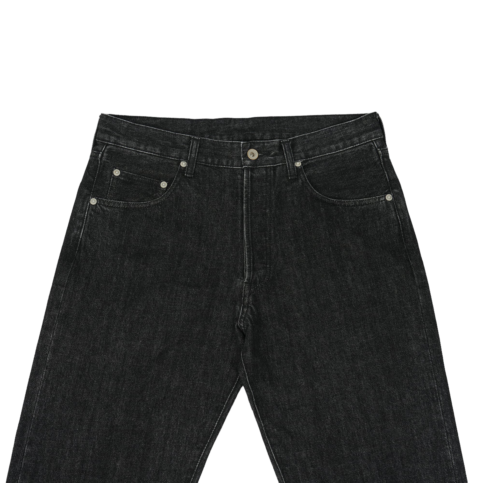 Japan Black Washed Heavy Oz Denim Pants | OVY