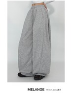 【新作5％OFF・3日間】Side-Pintuck Sweat Pants_7colors&2type