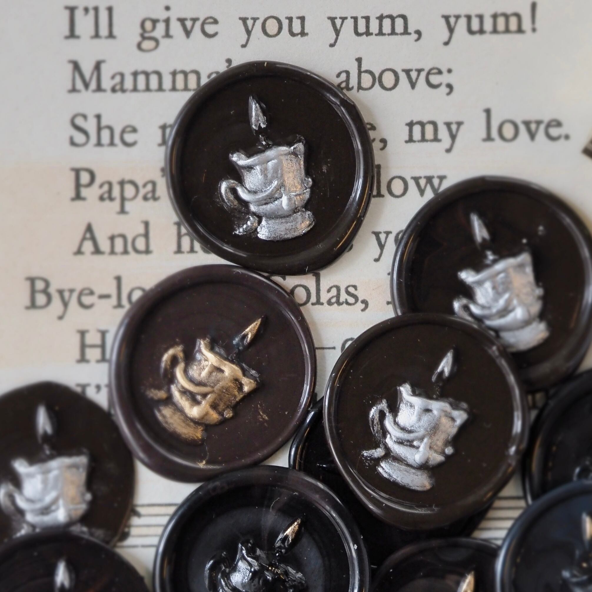 【在庫限定】キャンドル・ホルダー 20mm・シーリングスタンプ