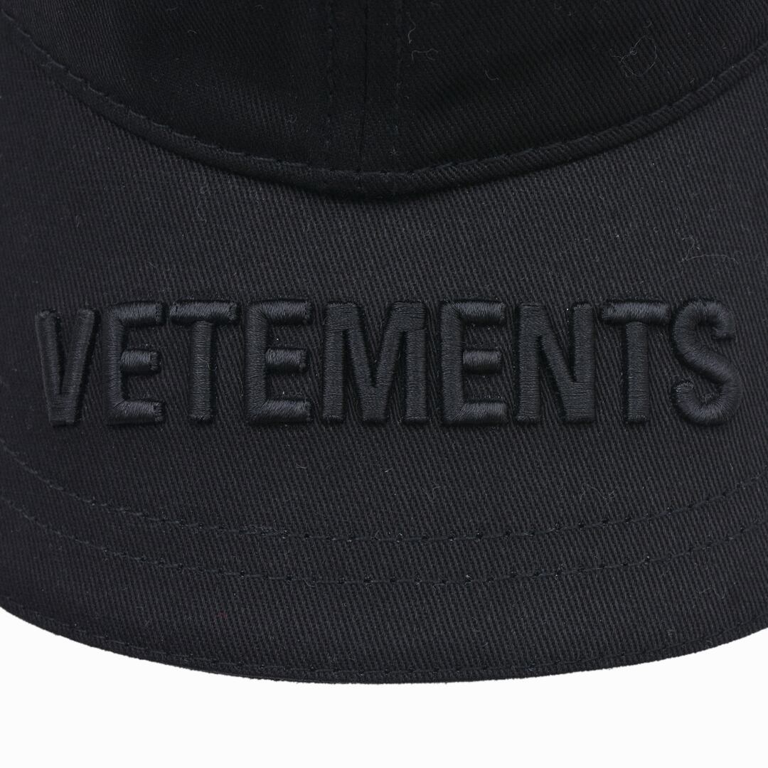 VETEMENTS】BLACKOUT LOGO CAP | AYIN