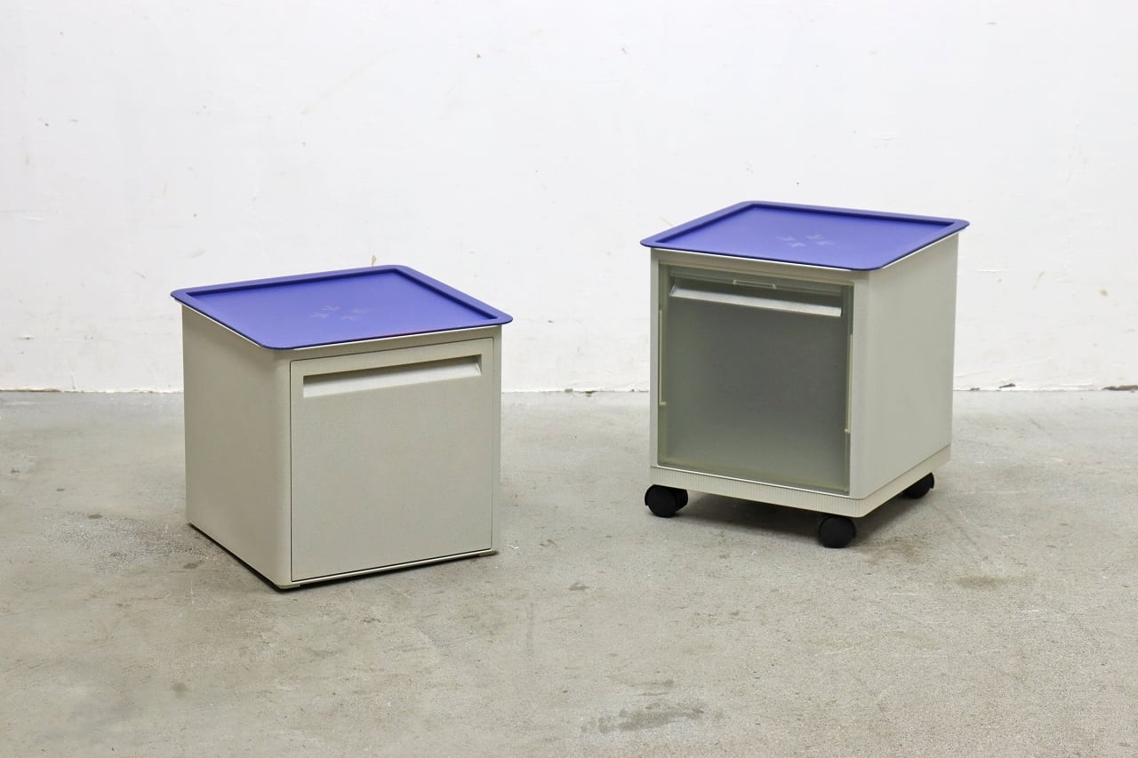 タッパーウェア　マルチオーガナイザー②③ Tupperware タッパーウェア マルチオーガナイザー 2段 キャスター付き